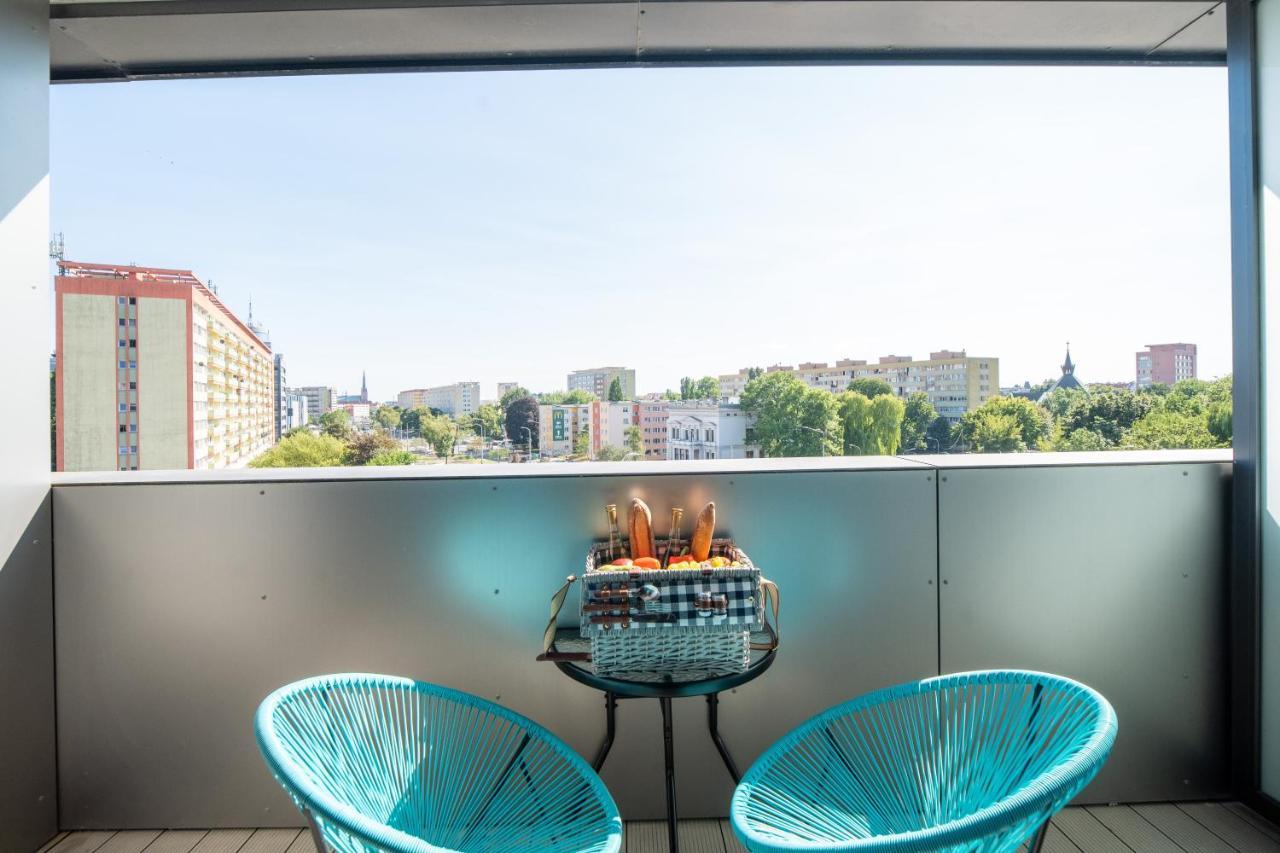 Hanza Tower Luxury Щецин Екстер'єр фото