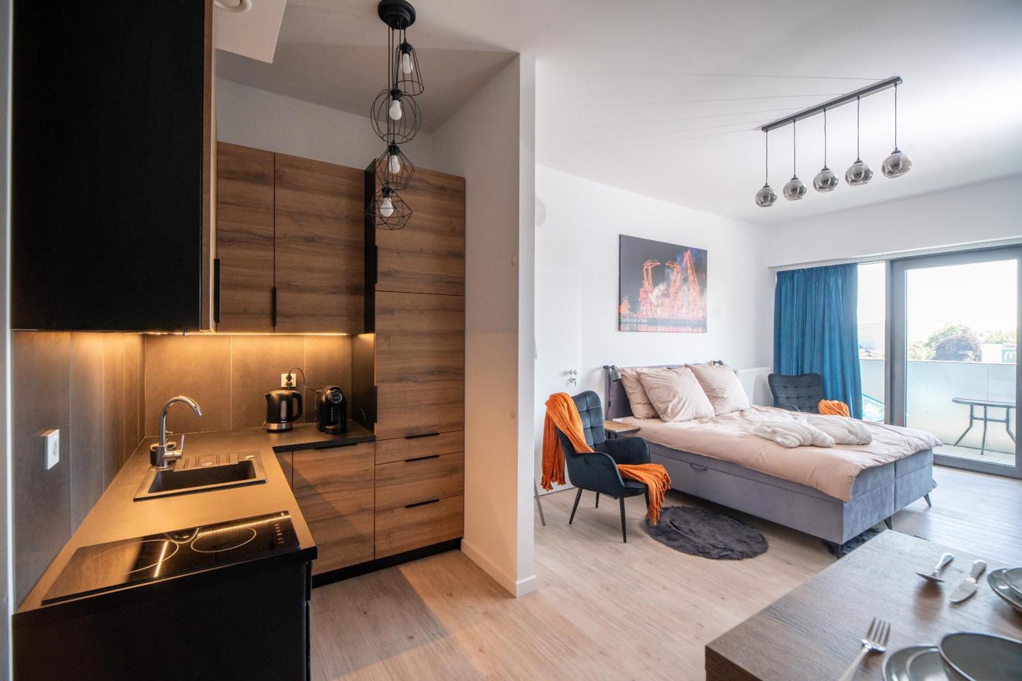 Hanza Tower Luxury Щецин Екстер'єр фото